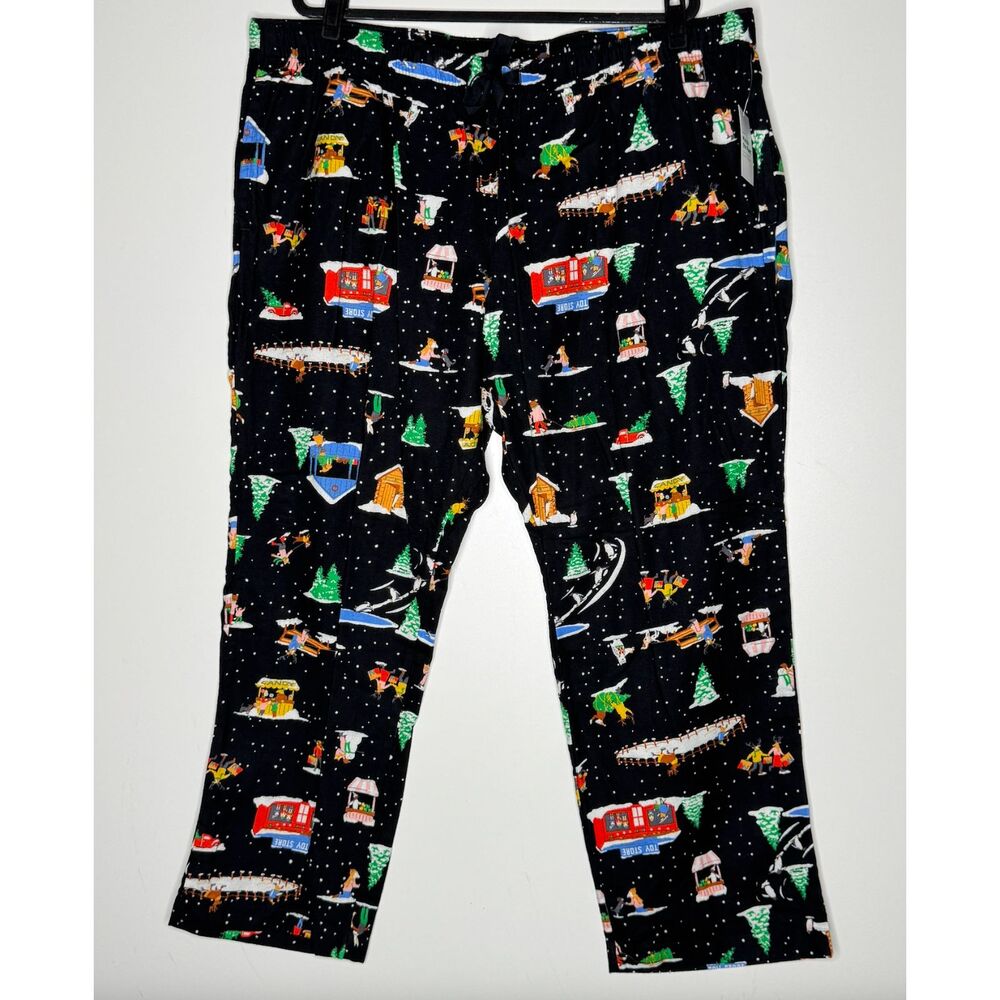 NEW Old Navy Printed Flannel Pajama Pants Women's Size XL